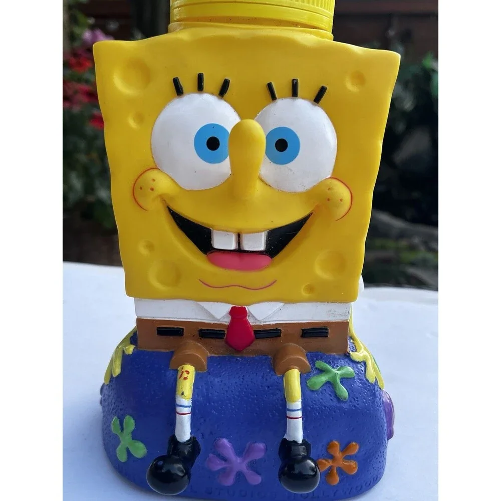 Y2K 2002 SpongeBob SquarePants 3D CharacterTumbler Viacom Stephen Hillenburg